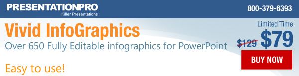 new vivid infographics for PowerPoint