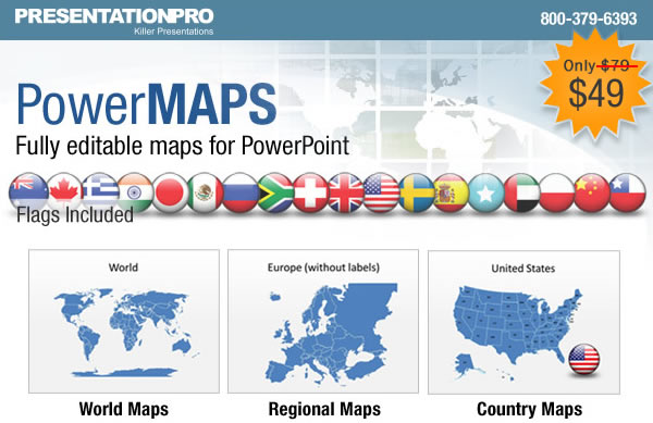 editable powerpoint map shapes