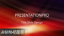 Animated Abstract 0013 B Widescreen PPT PowerPoint Animated Template Background