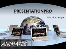 Download animated global network Animated PowerPoint Template and other software plugins for Microsoft PowerPoint