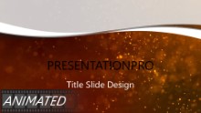Red Textured Dust Widescreen PPT PowerPoint Animated Template Background