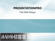 Animated Waveform Flow Teal PPT PowerPoint Animated Template Background