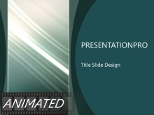 Animated Rising Swish Vertical Dark PPT PowerPoint Animated Template Background