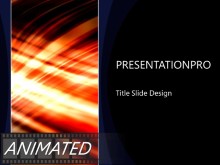 Animated Streak On Black Vertical Light PPT PowerPoint Animated Template Background