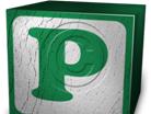 Download block p green PowerPoint Graphic and other software plugins for Microsoft PowerPoint