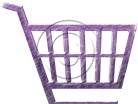 Shopping Cart Style Purple Color Pen PPT PowerPoint picture photo