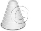Download cone up 8silver PowerPoint Graphic and other software plugins for Microsoft PowerPoint