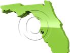 Download map florida green PowerPoint Graphic and other software plugins for Microsoft PowerPoint