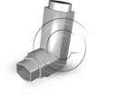 Download inhaler01 silver PowerPoint Graphic and other software plugins for Microsoft PowerPoint