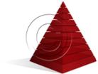 Download pyramid a 10red PowerPoint Graphic and other software plugins for Microsoft PowerPoint
