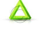 Download 3dtriangle01 green PowerPoint Graphic and other software plugins for Microsoft PowerPoint