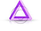 Download 3dtriangle02 purple PowerPoint Graphic and other software plugins for Microsoft PowerPoint