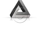 Download 3dtriangle03 gray PowerPoint Graphic and other software plugins for Microsoft PowerPoint