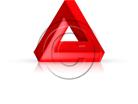 Download 3dtriangle03 red PowerPoint Graphic and other software plugins for Microsoft PowerPoint