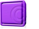 Download extrudedcube01 purple PowerPoint Graphic and other software plugins for Microsoft PowerPoint