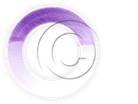 Lined Circle2 Purple Color Pen PPT PowerPoint picture photo