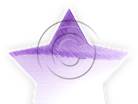 Lined Star1 Purple Color Pen PPT PowerPoint picture photo