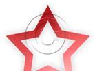 Download lined star2 red PowerPoint Graphic and other software plugins for Microsoft PowerPoint