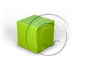 Download puzzle cube 1 green PowerPoint Graphic and other software plugins for Microsoft PowerPoint
