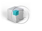 Download puzzle cube 2 teal PowerPoint Graphic and other software plugins for Microsoft PowerPoint
