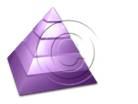 Download pyramid 01 purple PowerPoint Graphic and other software plugins for Microsoft PowerPoint
