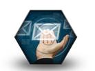 Email Envelope Hex PPT PowerPoint Image Picture