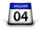 Calendar January 04 PPT PowerPoint Image Picture