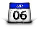 Calendar July 06 PPT PowerPoint Image Picture