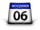 Calendar November 06 PPT PowerPoint Image Picture