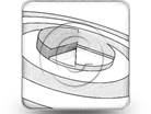 Pie And Ring Square Sketch PPT PowerPoint Image Picture
