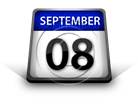 Calendar September 08 PPT PowerPoint Image Picture