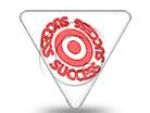 Success On Target SIGN Color Pen PPT PowerPoint Image Picture