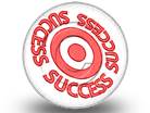 Success On Target Circle Color Pen PPT PowerPoint Image Picture