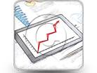Tablets And Charts Square Color Pen PPT PowerPoint Image Picture