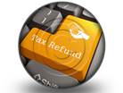 Tax Refund Button S PPT PowerPoint Image Picture