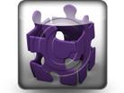 Download teamwork puzzle purple b PowerPoint Icon and other software plugins for Microsoft PowerPoint