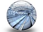 Tunnel Vision Circle Color Pencil PPT PowerPoint Image Picture
