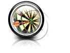 BullsEye Circle Color Pencil PPT PowerPoint Image Picture