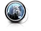 MirrorHighRise Circle Color Pencil PPT PowerPoint Image Picture