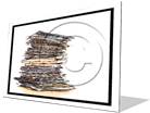 Paperwork Pileup Frame Color Pencil PPT PowerPoint Image Picture