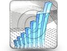 Sleek Squarear Chart Square Color Pencil PPT PowerPoint Image Picture