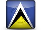 Download saint lucia flag b PowerPoint Icon and other software plugins for Microsoft PowerPoint