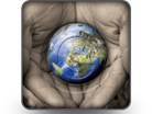 Earth Care Circle PPT PowerPoint Image Picture
