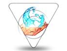 Globe In Hand Color Pencil SIGN PPT PowerPoint Image Picture