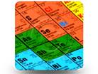 Periodic Table 01 Square PPT PowerPoint Image Picture