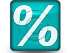 Download percentsign teal PowerPoint Icon and other software plugins for Microsoft PowerPoint