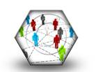 Network Team Hex PPT PowerPoint Image Picture