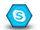 Skype Hex PPT PowerPoint Image Picture
