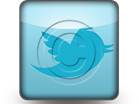 twitter Square 2 PPT PowerPoint Image Picture