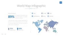 PowerPoint Infographic - InfoGraphic 117 Blue